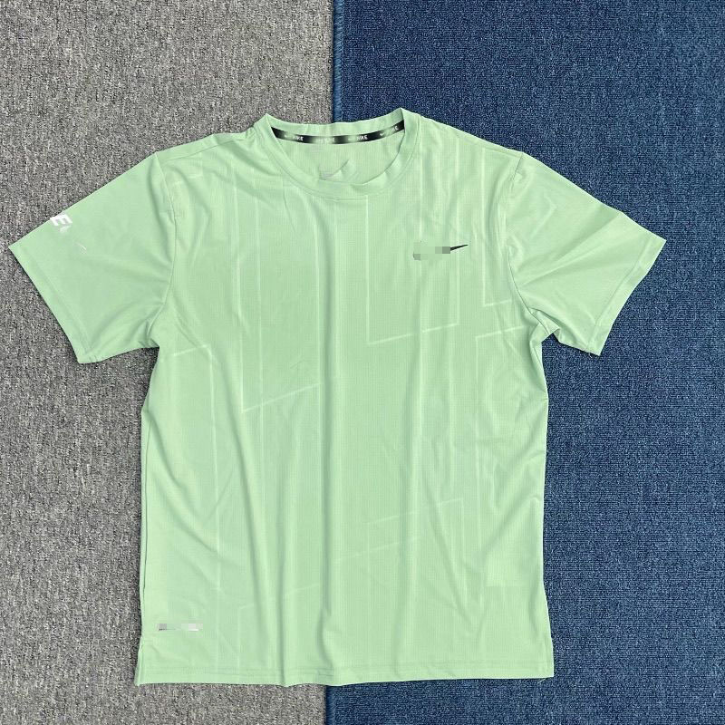 Summer New Sports Quick-Drying Fitness Basketball Sports T-Shirt Breathable Sweat-Wicking Training Running Loose Top for Men