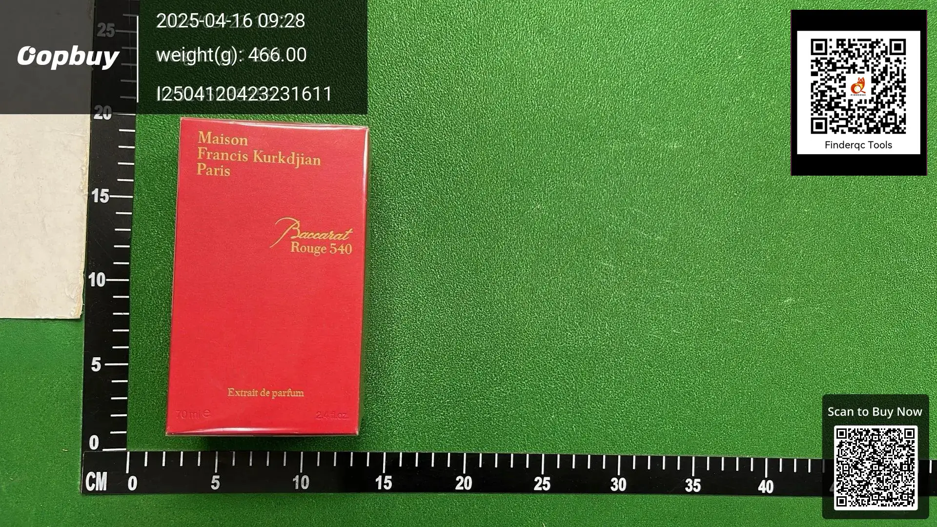 Maison Francis Kurkdjian Baccarat Rouge 540 Extrait de Parfum