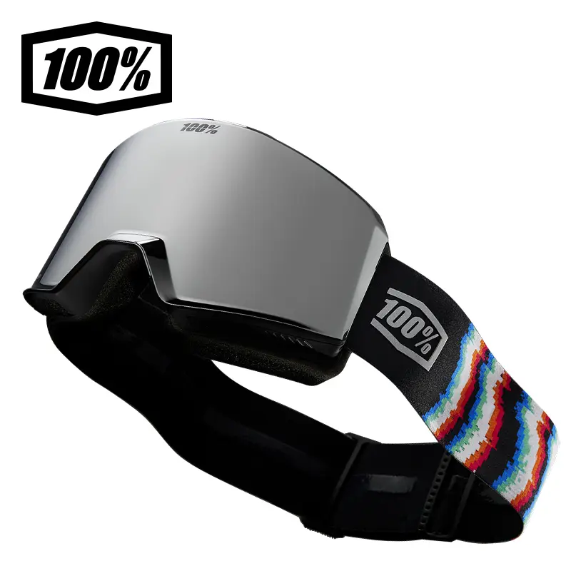 Greenway Cross-Country US 100% NORG Flagship Retro Snow Goggles Magnetic Suction Compatible with Glasses Ski Cycling Anti-Fog