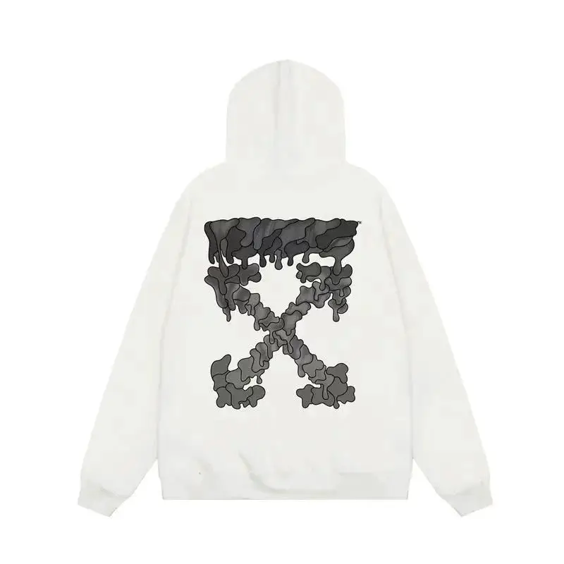 Off * X arrow hooded sweatshirt