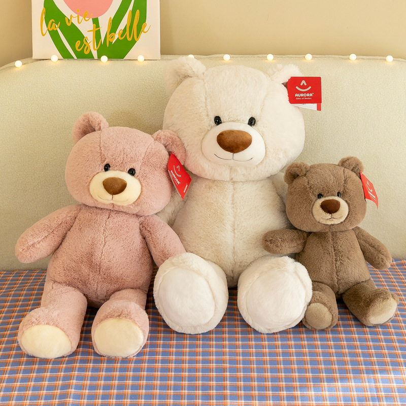 Aurora darling bear doll plush toy I lula teddy bear doll sleeping pillow birthday gift wholesale