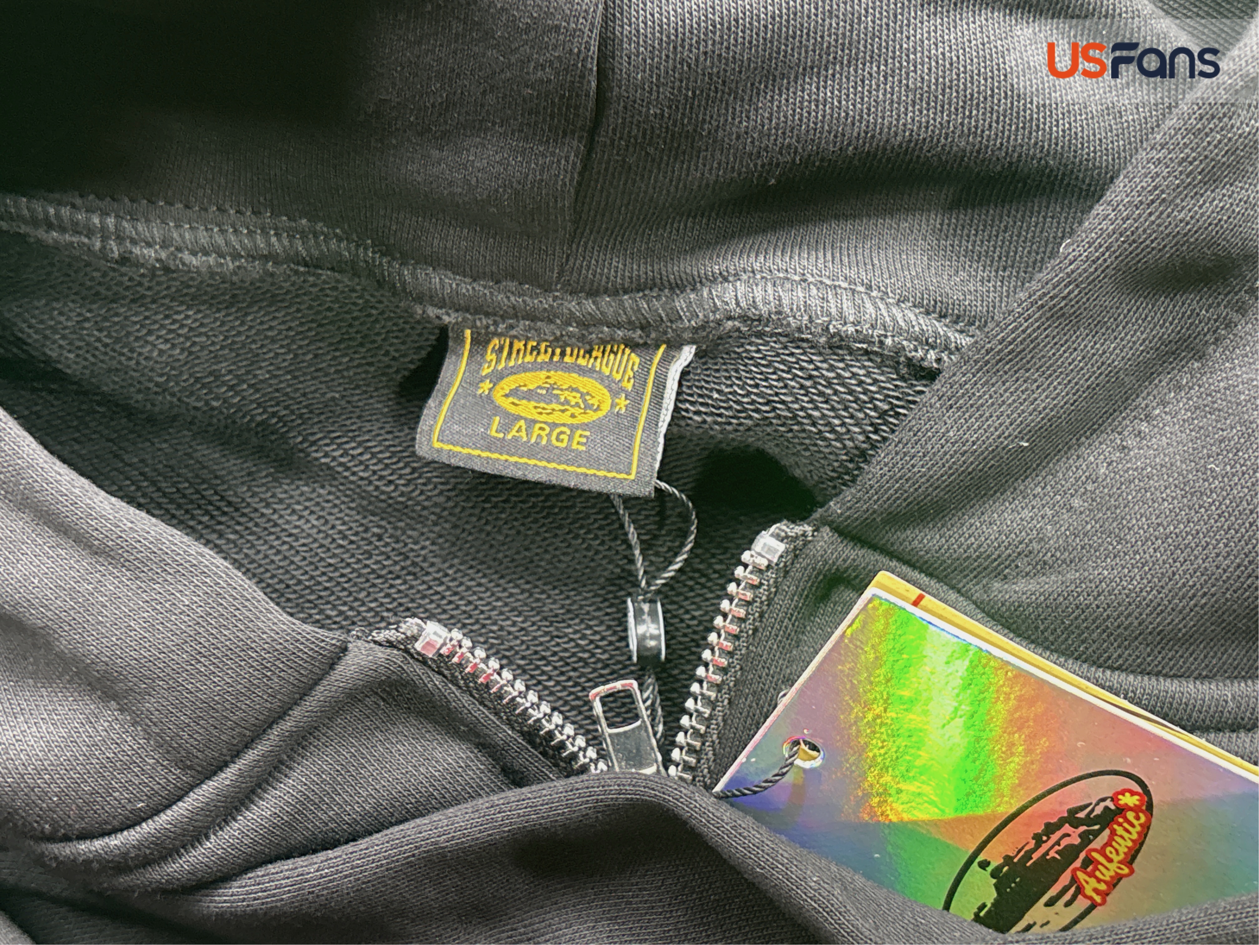 CORTEIZ Authentic Zip Hoodie QC