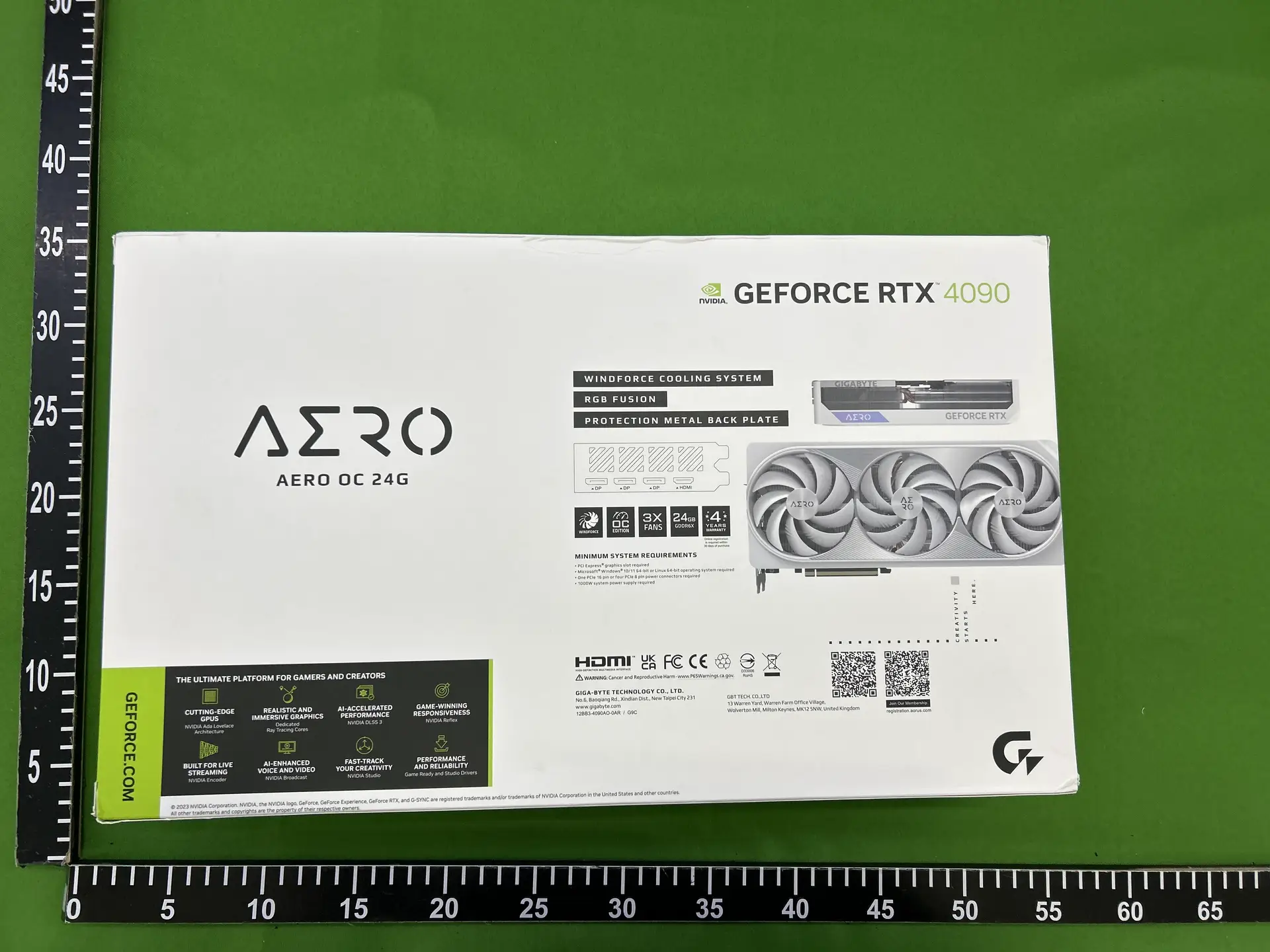 Gigabyte Aero OC 24G GeForce RTX 4090 Graphics Card