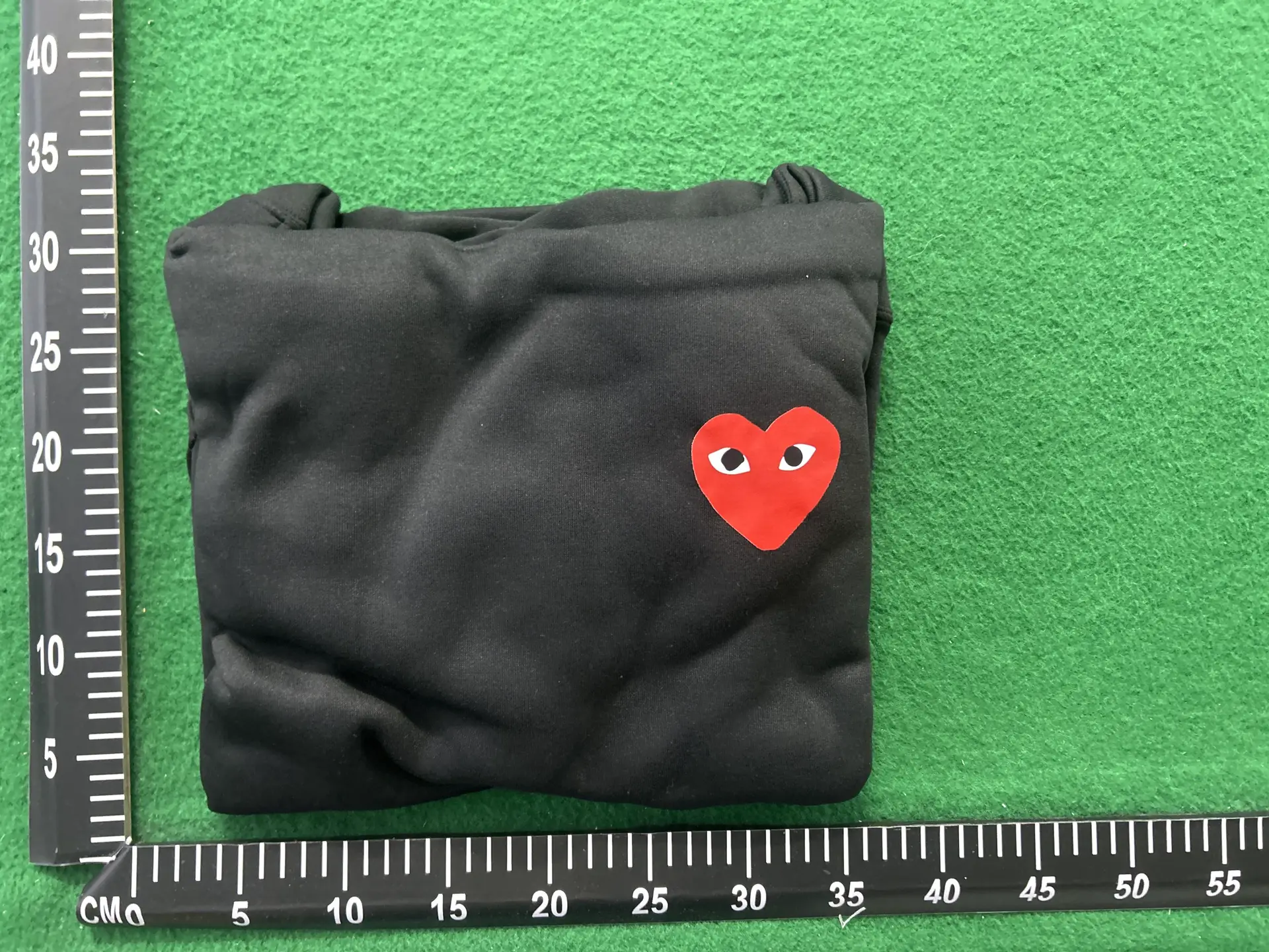 Comme des Garçons Play Black Hoodie