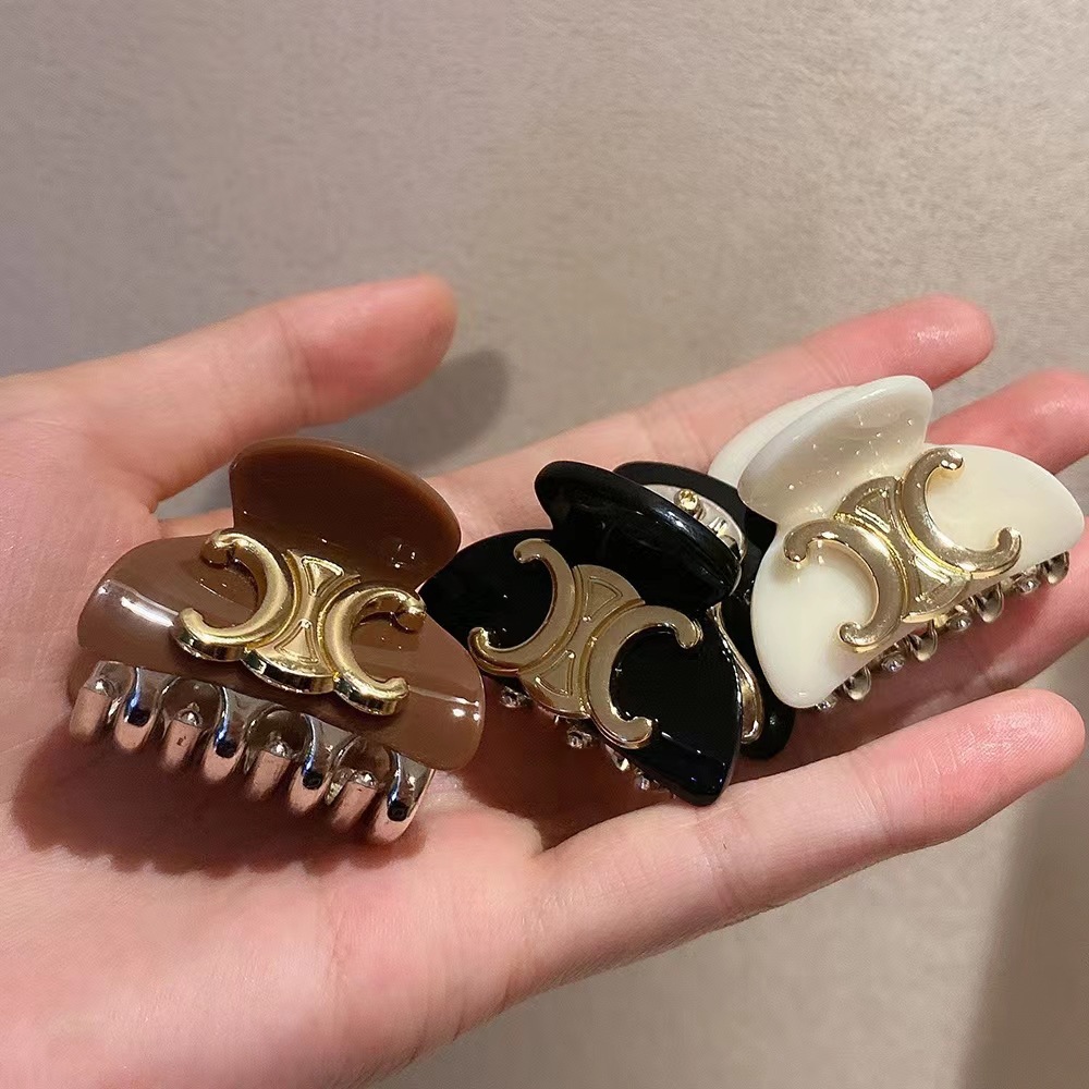 Korean Style Simple small size Hair Grab Clip Triumph Acetic Acid Grab Clip Hair Accessories Ins High-end Daily All-match Women's Hair Accessories