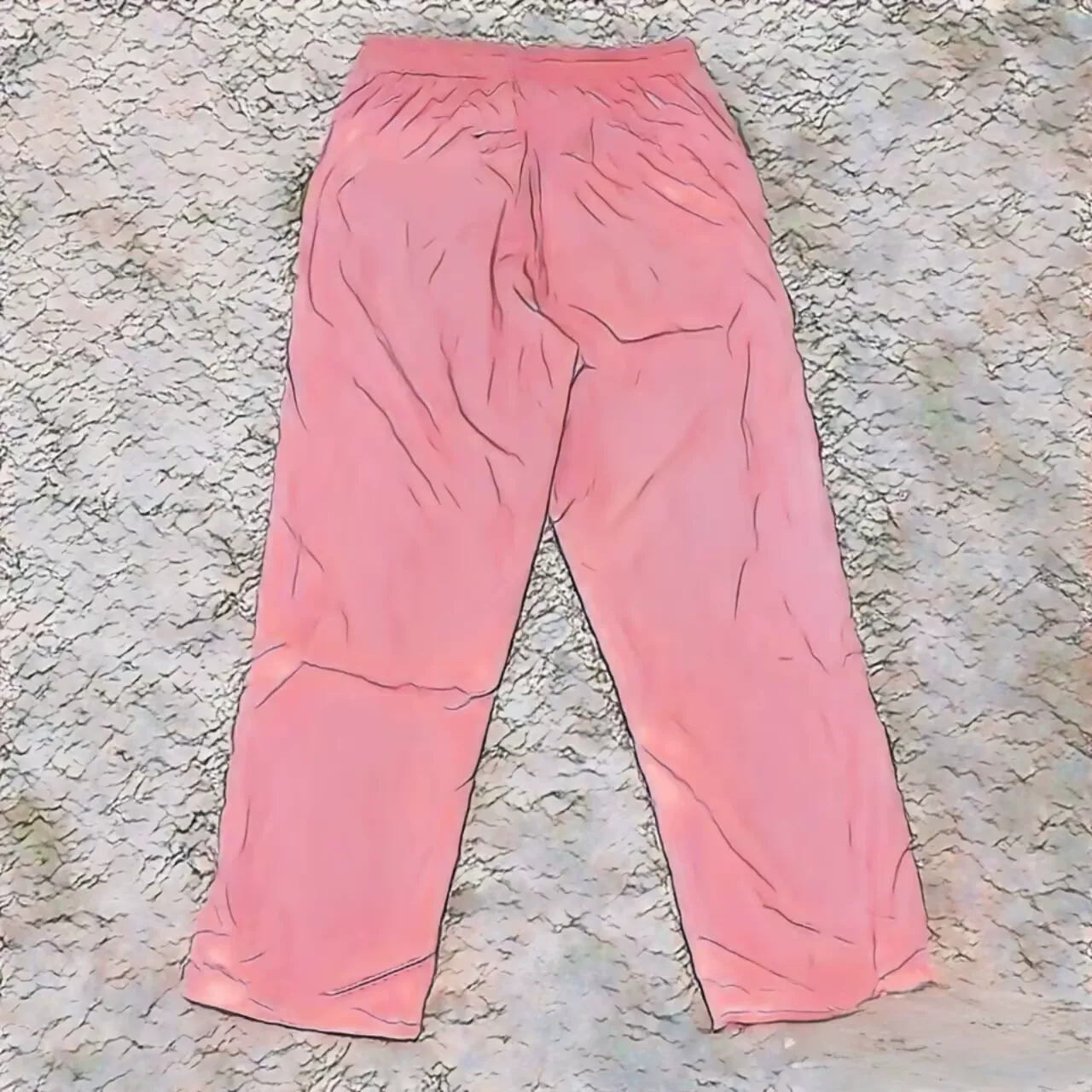 Pink Woven Personalized Custom Windbreaker/Pants - Custom Made from Your Own Image