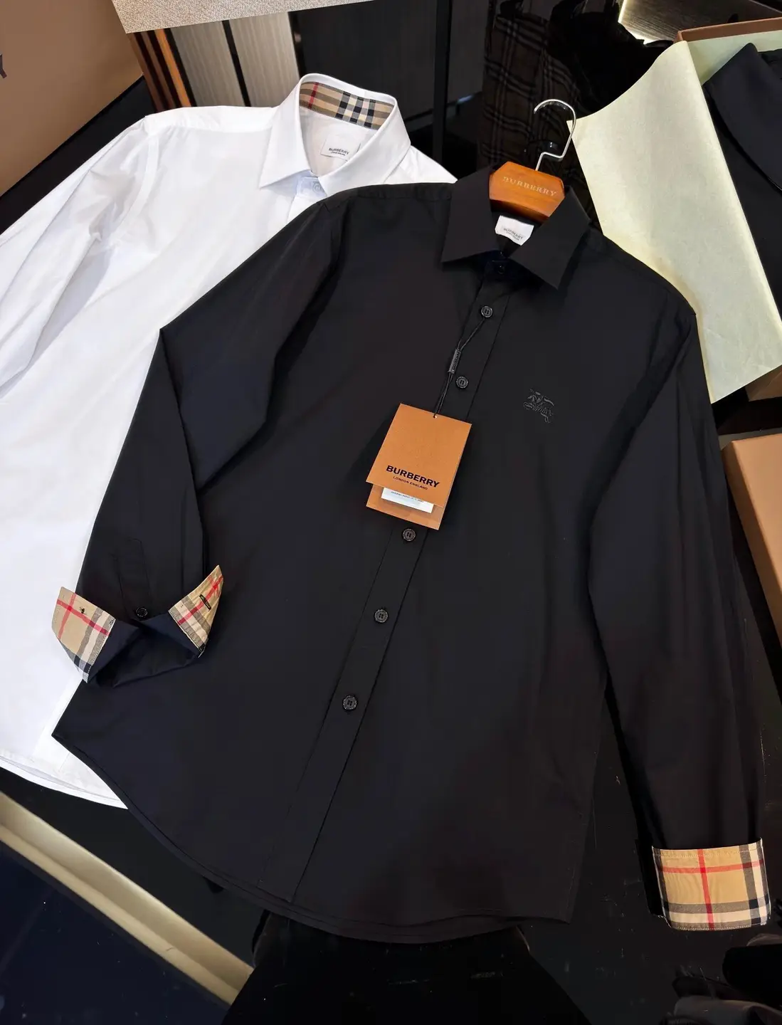 Warhorse elastic cotton shirt