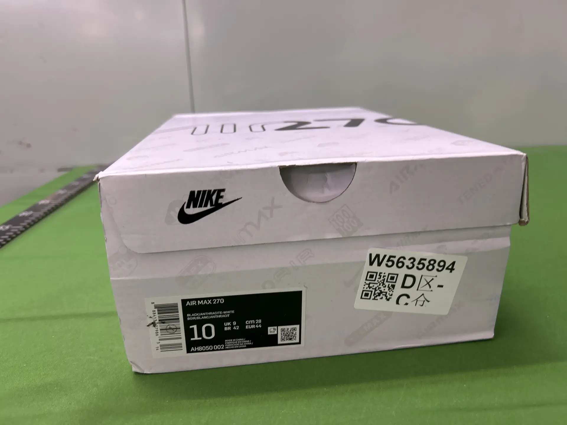 Nike Air Max 270 Black Anthracite White