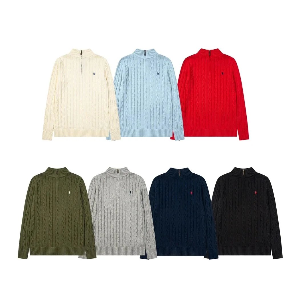 Polo Ralph Lauren Cable Knit Half-Zip Sweater