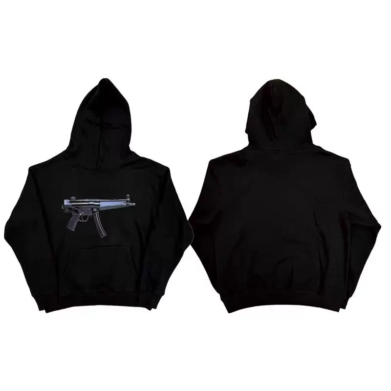Osamason MP5 hoodie 同款印花帽衫连帽卫衣外套说唱街舞上衣