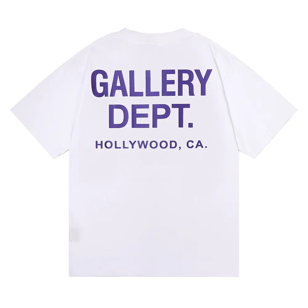 Gallery Dept 2024 New Summer T-Shirts for Men and Women, Loose and Personalized Bottoming Shirts for Couples, Drop Shipping