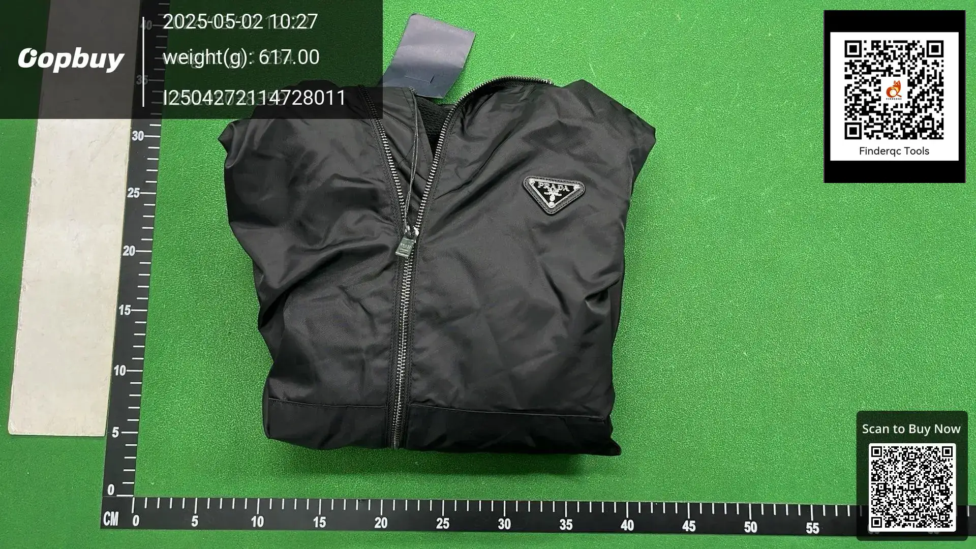 Prada Black Nylon Jacket