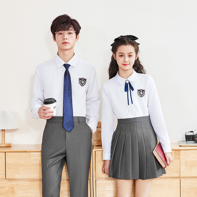 High school student class uniform academic style junior high school student sports meeting opening ceremony graduation chorus costume suit