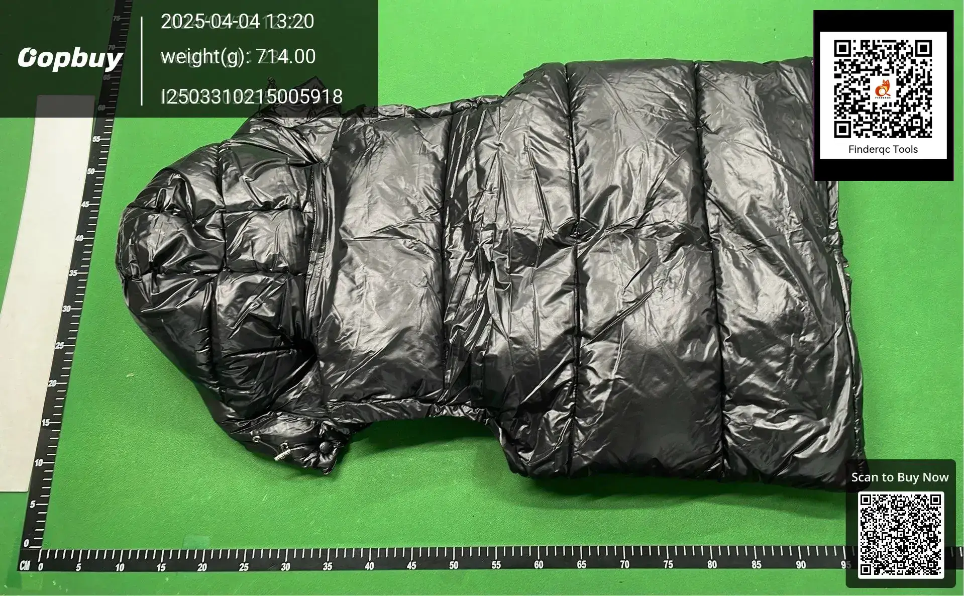 Moncler Black Puffer Jacket