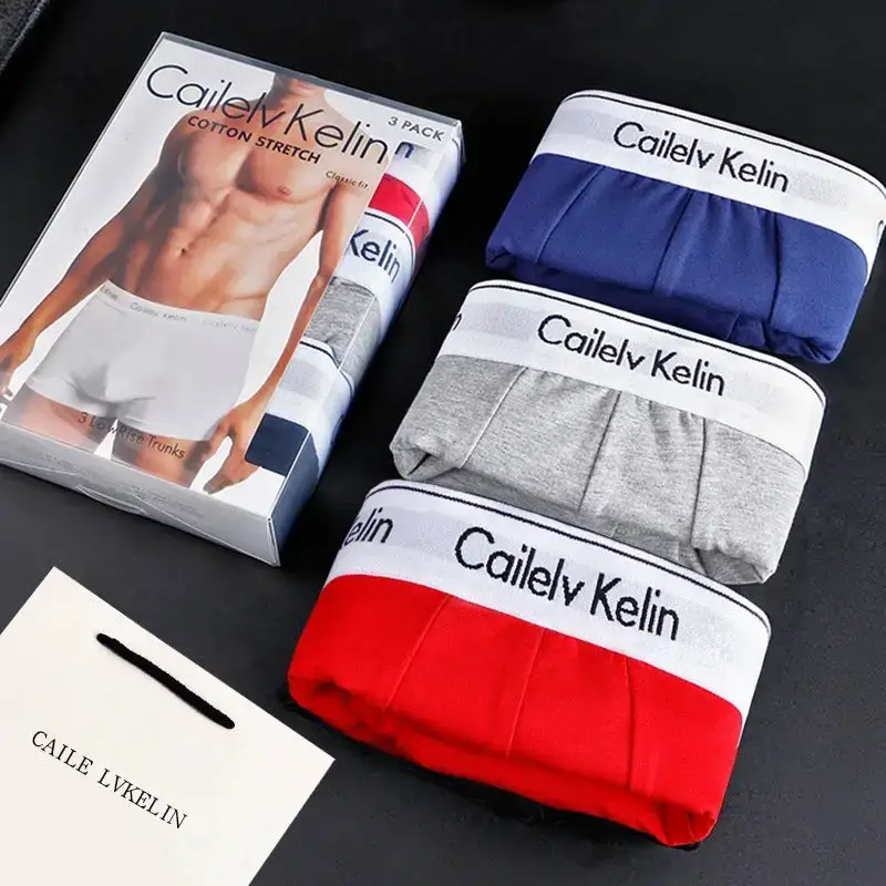 Cailelv Kelin 3 Pack Cotton Stretch Trunks