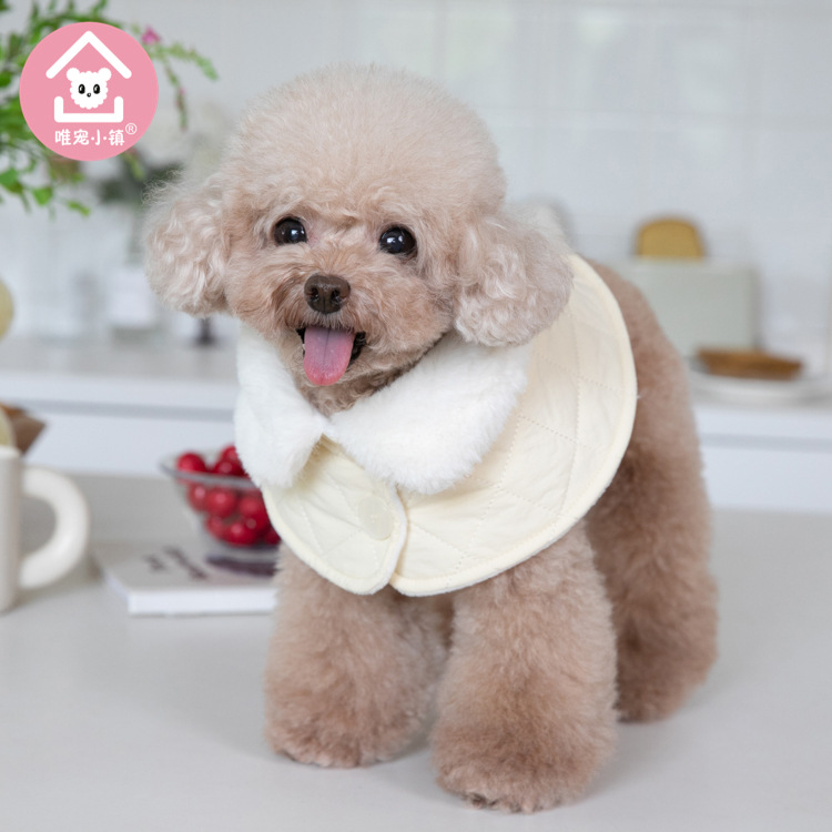 Weipet town autumn and winter cape shawl traction cute pet clothes cat and dog clothing clothing Teddy clothes manufacturer