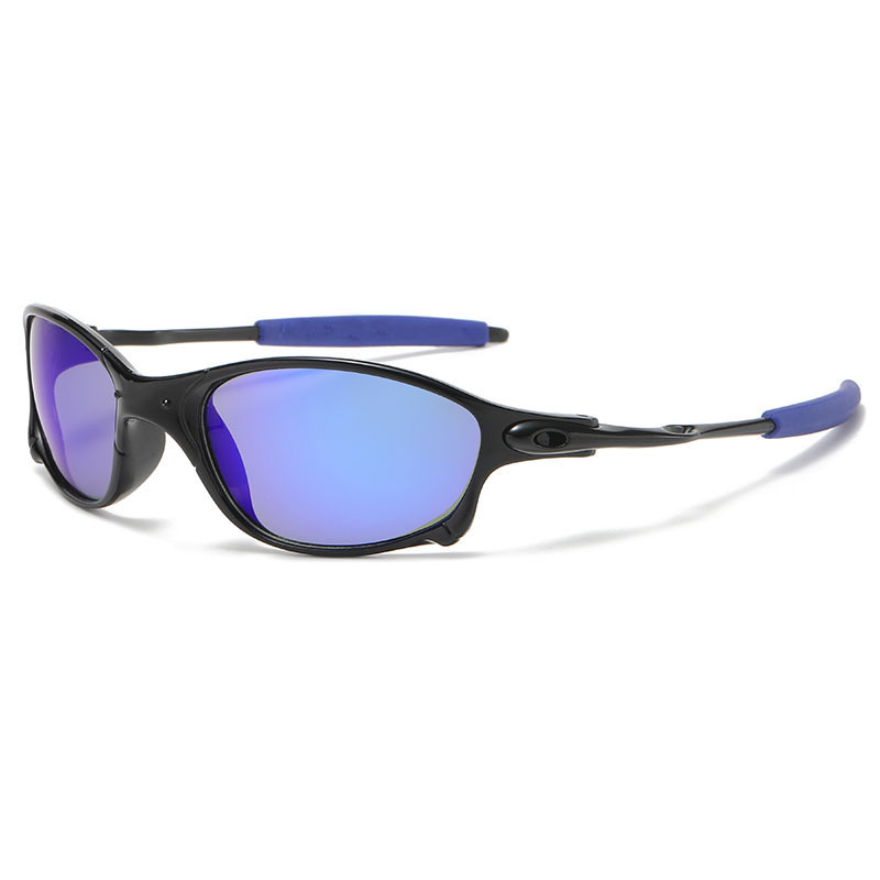 New Colorful Sunglasses European and American Fashion Sunglasses Anti-Uv All-Match Glasses Y2 Metal