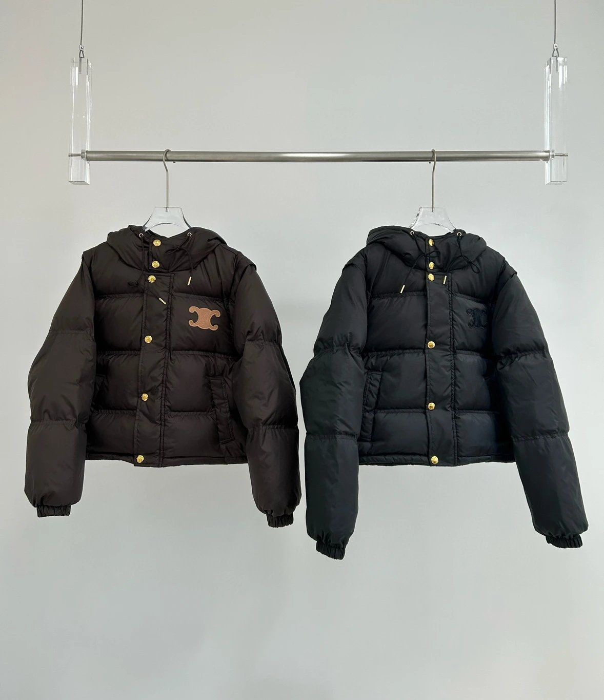 CELINE Triomphe puffer jacket