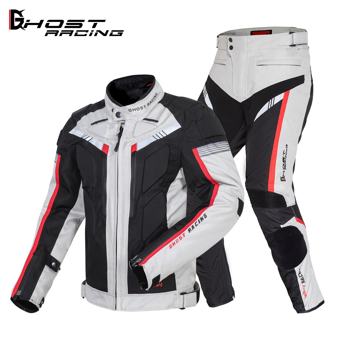 Motorcycle Anti-fall Riding Clothing Wear-resistant Split Riding Pants Windproof and Warm Exterior Anti-fall suit for All Seasons