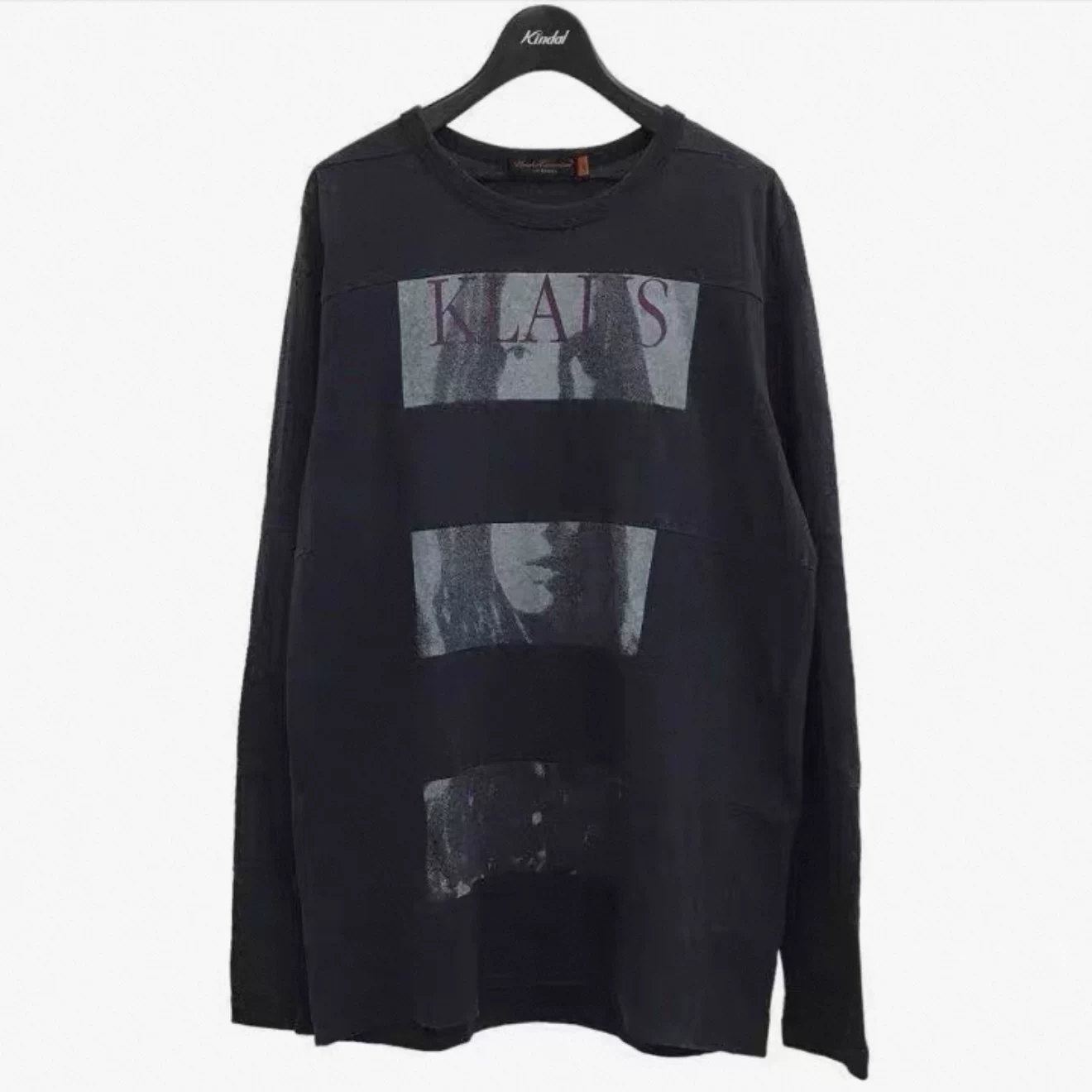 The strongest spot on the market, Undercover 06ss T-period show, Klaus portrait splicing long sleeved