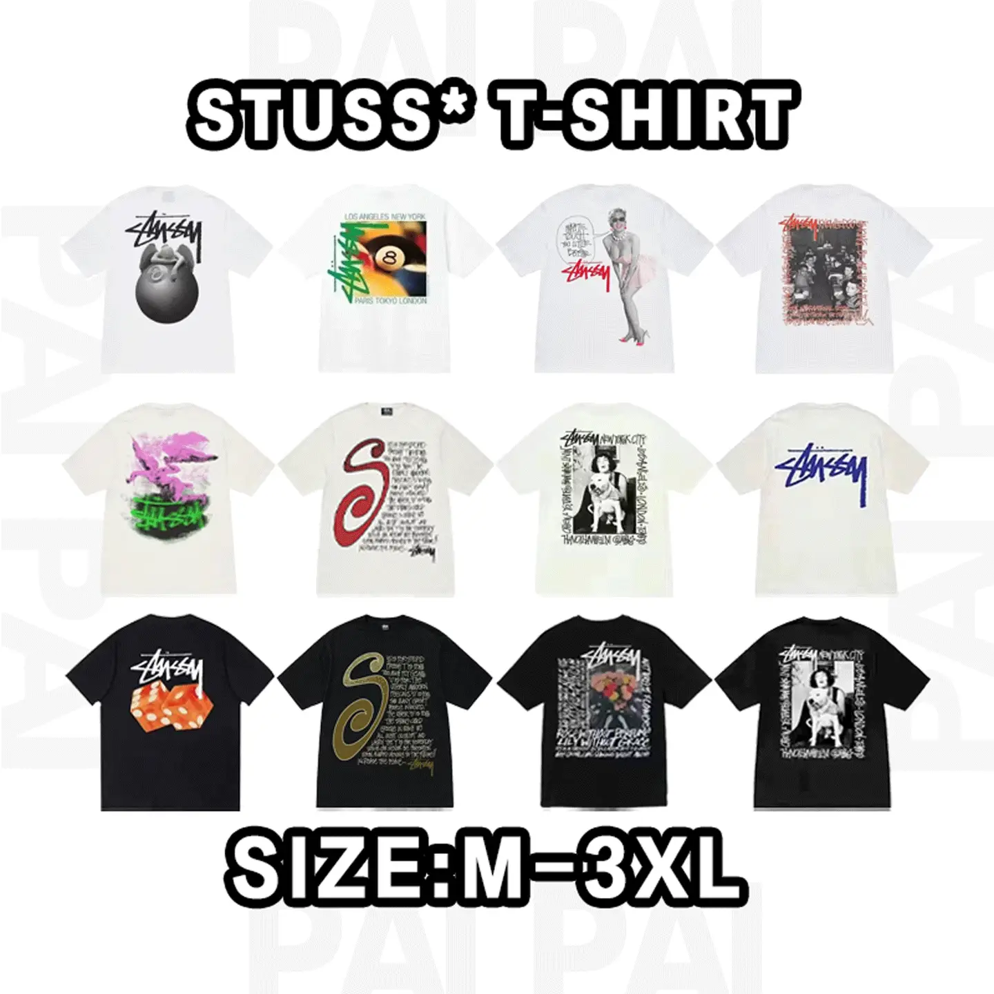 STUSS* T-SHIRT SIZE :M-3XL link4