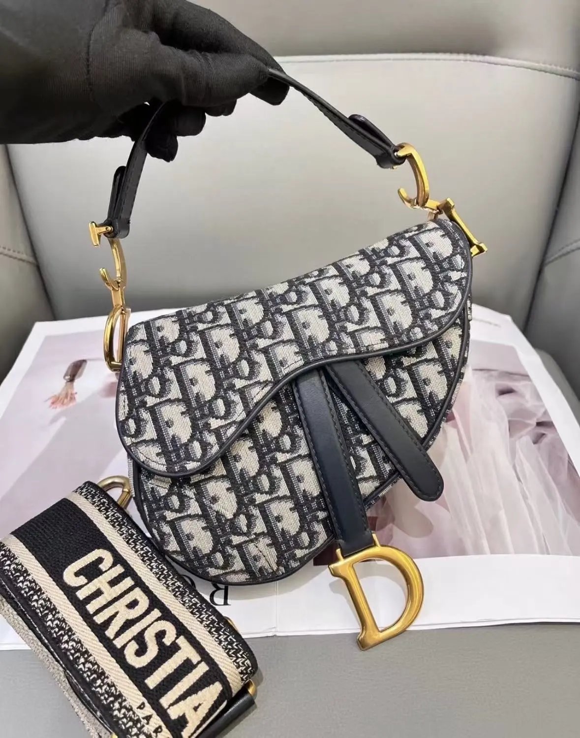 Christian Dior Saddle Bag