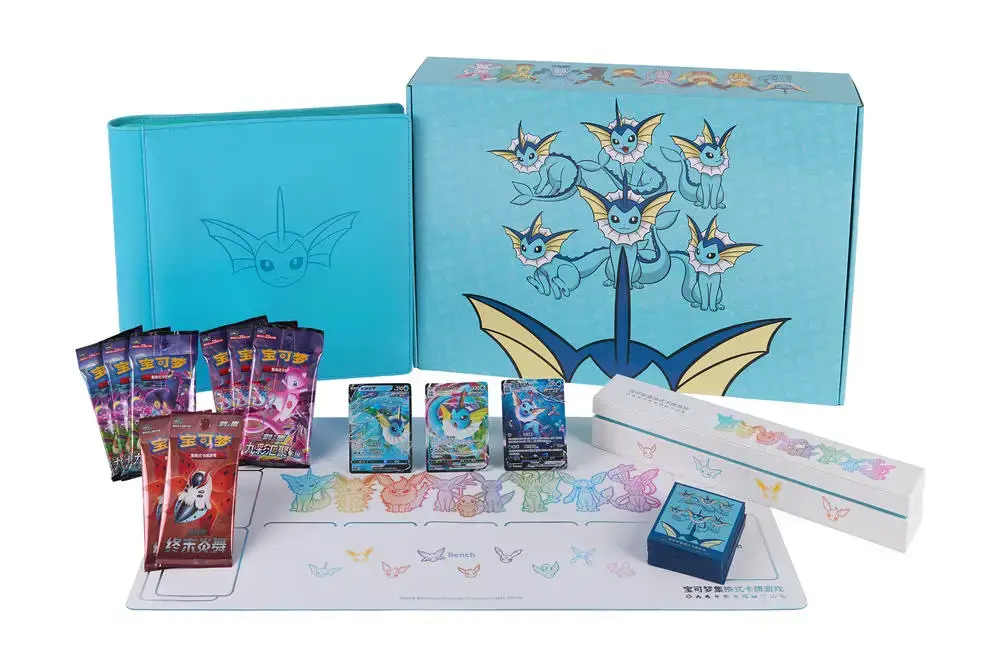 Pokemon Ptcg Jianzhong Eevee Advanced Gift Box Reeyib Fire Eevee Water Eevee Jiuliai Huanyan Source