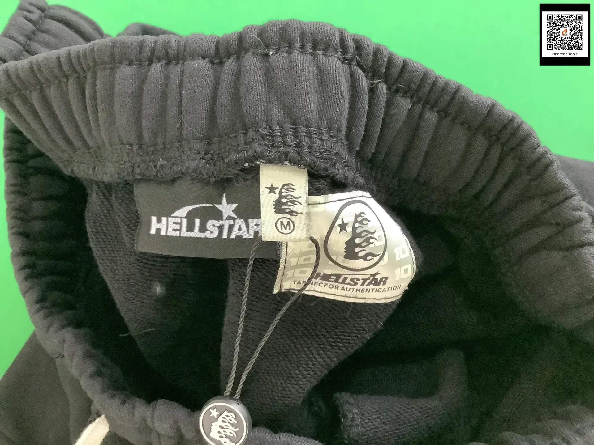 Hellstar Black Casual Retro Trendy Loose Hooded Sweater for Men and Women