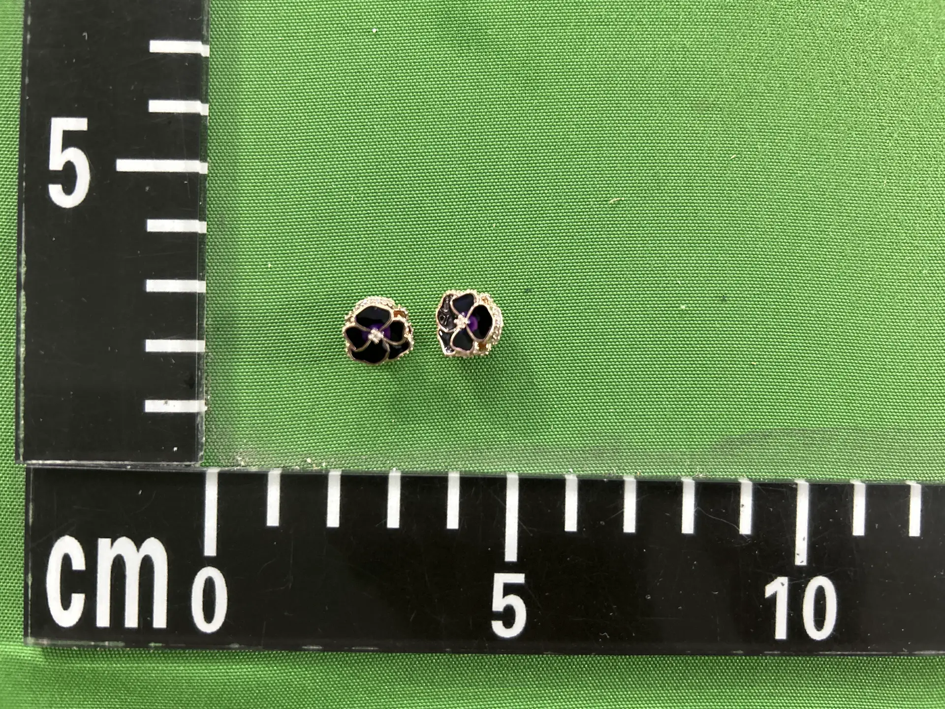 Loose pearl pink flower series cherry blossom pendant bead rose gold daisy pendant DIY accessories small string decoration