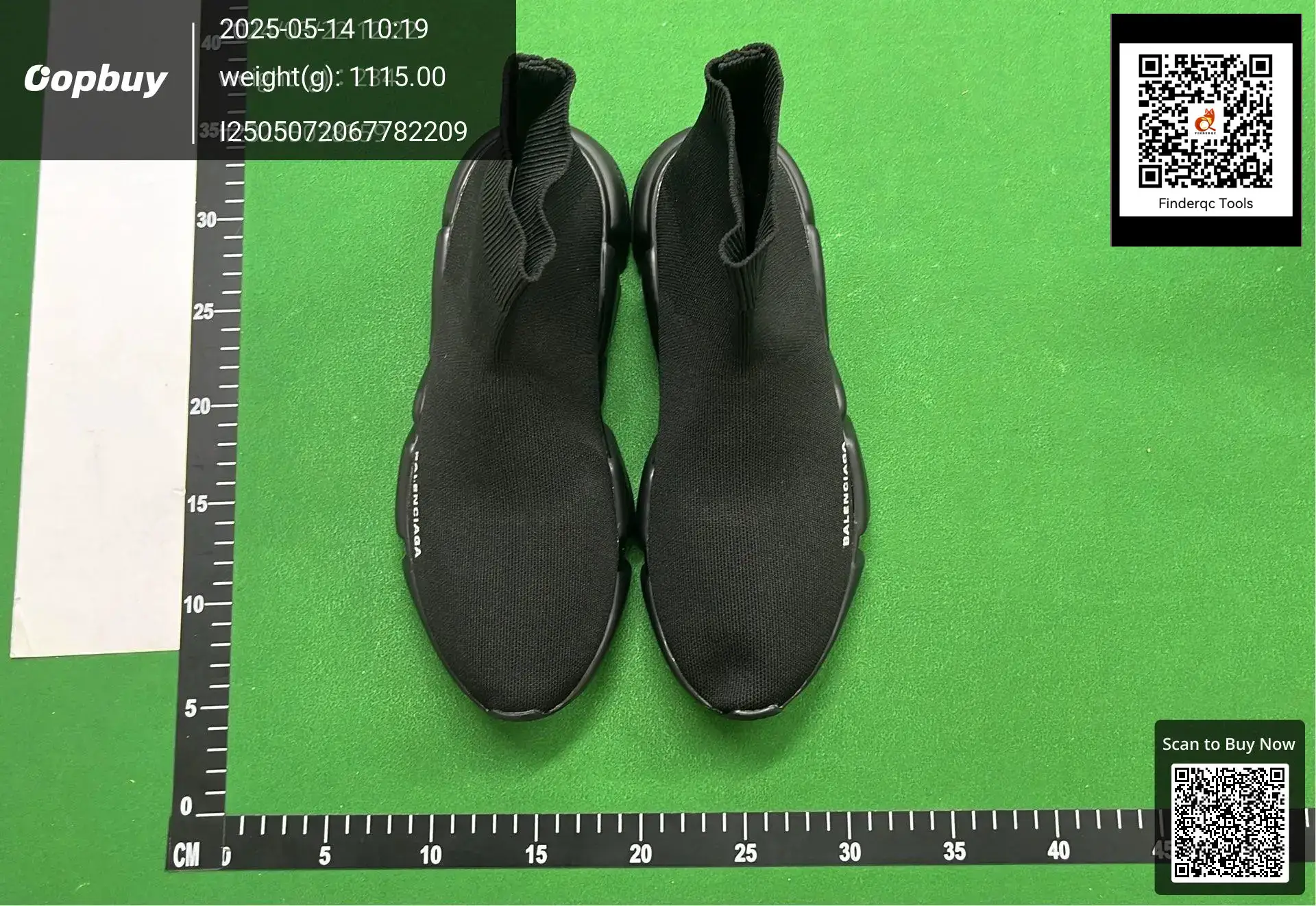 Balenciaga Speed Sock Black