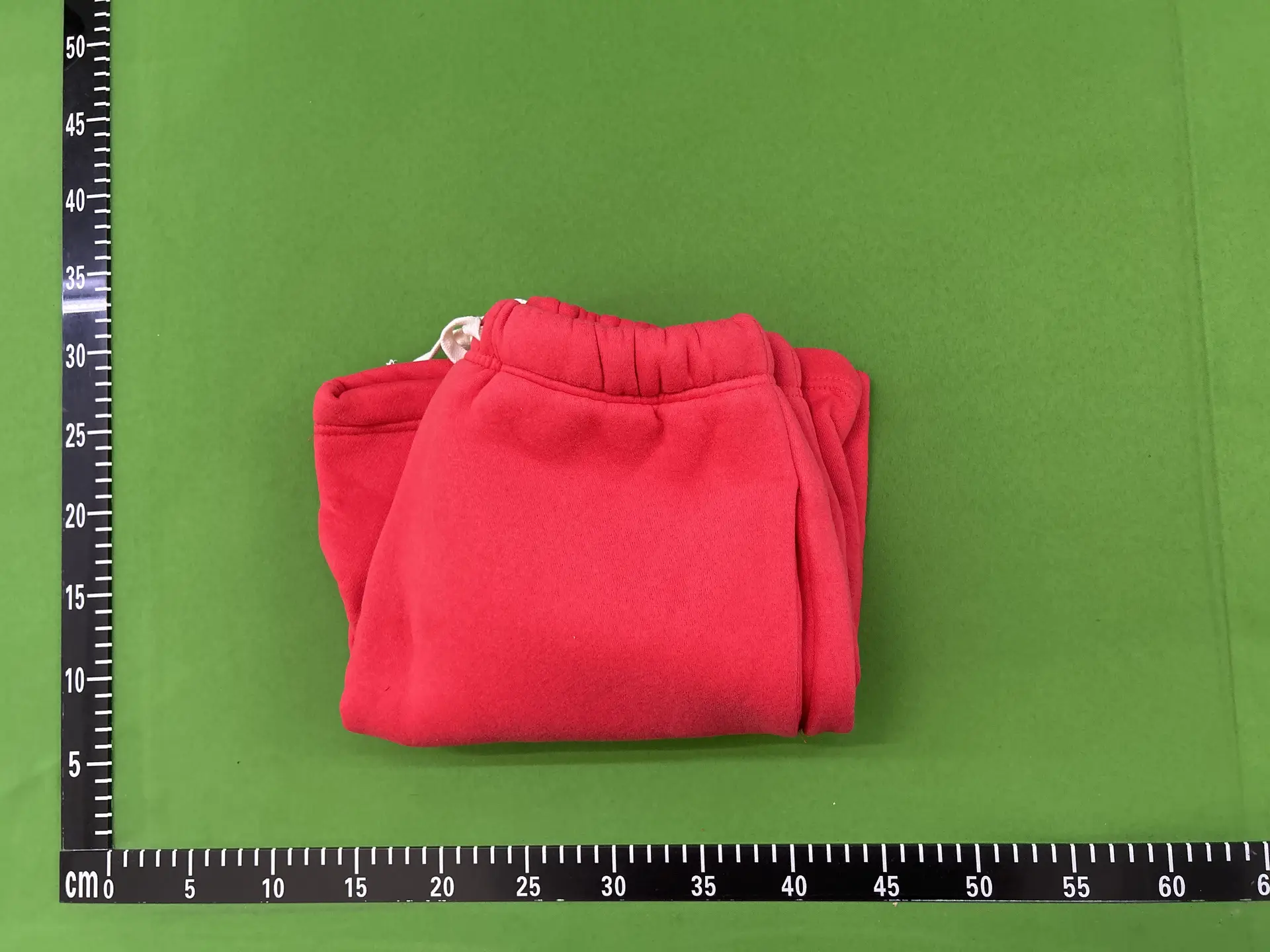 Red Fleece Shorts