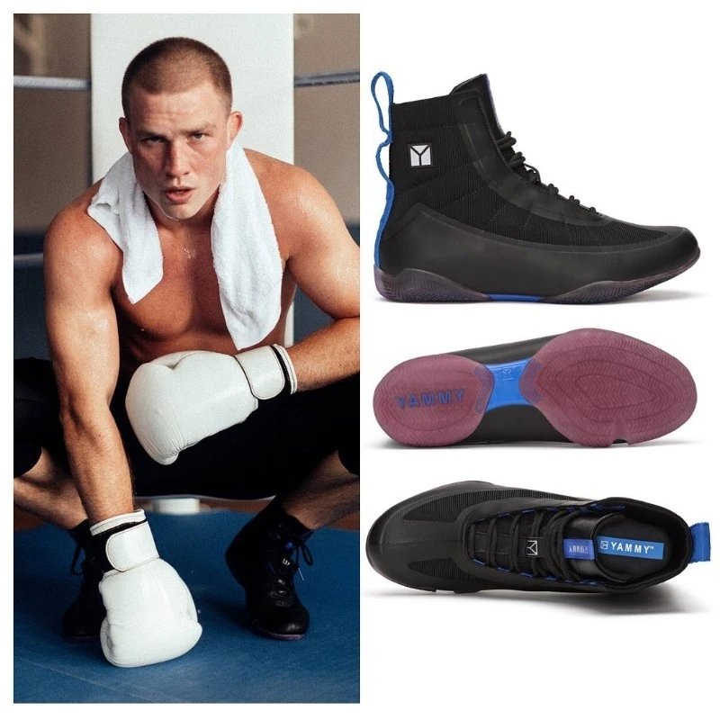 YAMMY Boxing Shoes Foto QC de WEIDIAN na Qualit.ly