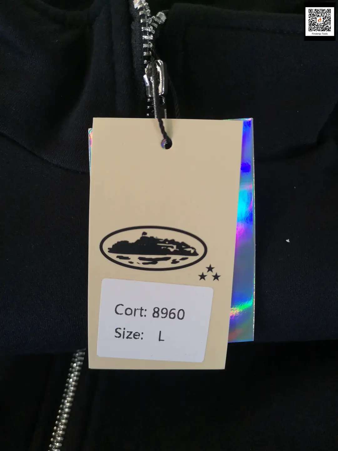 2024 New arrival Corteiz Comfy Basics Print Stand Collar Athleisure Fleece-lined Zipper Outwear Niche style Trendy Suit
