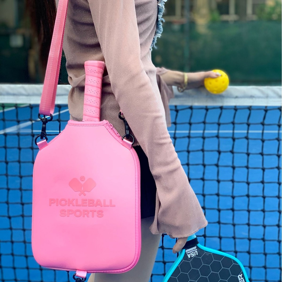 Cross-border New Outdoor Sports Training Anti-abrasion Waterproof Portable Peak Rack Bag High-end Durable Table Tennis Rack Bag