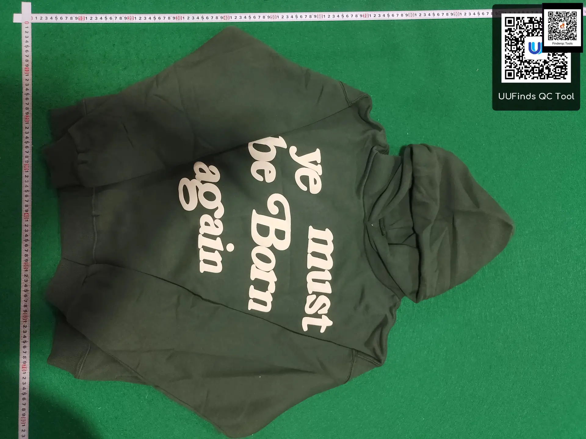 CPFM Ye Must Be Born Again Hoodie Dark Green