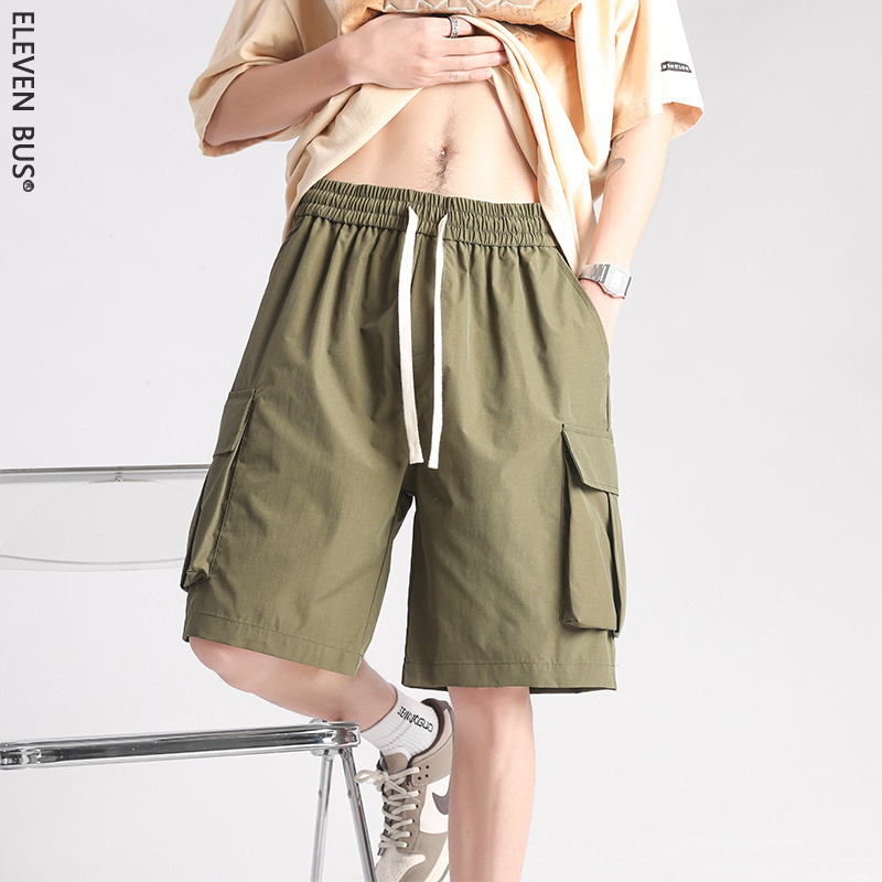 Men's Cargo Shorts Casual Summer Thin Quick-Dry Breathable Five-Point Shorts Wholesale