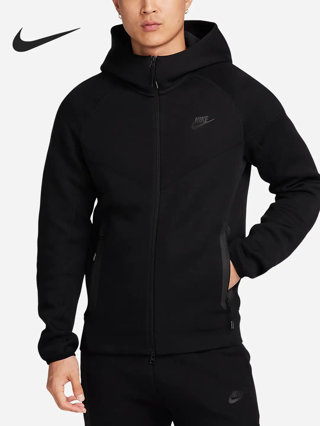 Nike/Nike Genuine Spring &amp; Fall Men Classic Loose Training Running Casual Sports Outwear FB7922-010