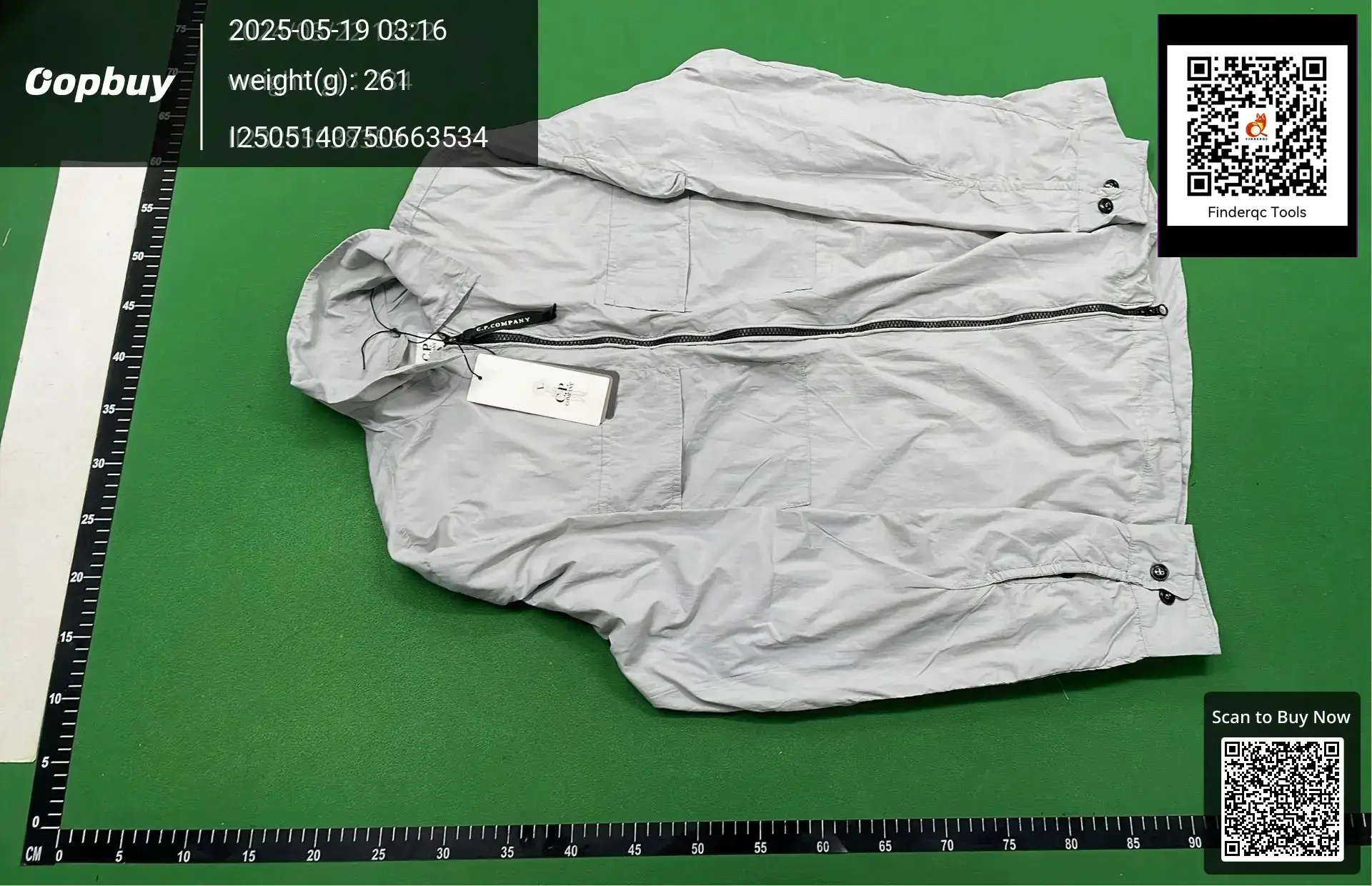 Cp Jacket 24Ss Dreamremake Company Quick-Drying Nylon Lapel Shirt Jacket Men's Clothing