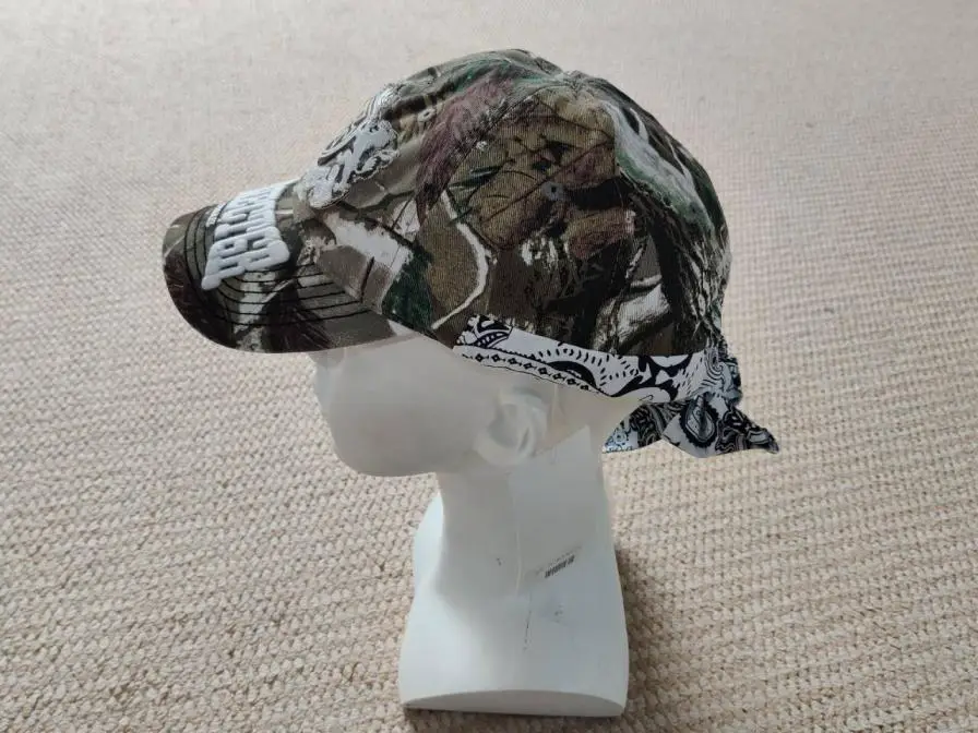 Grailz LEARL G/R 5ss Camo Bandana Brim Hat