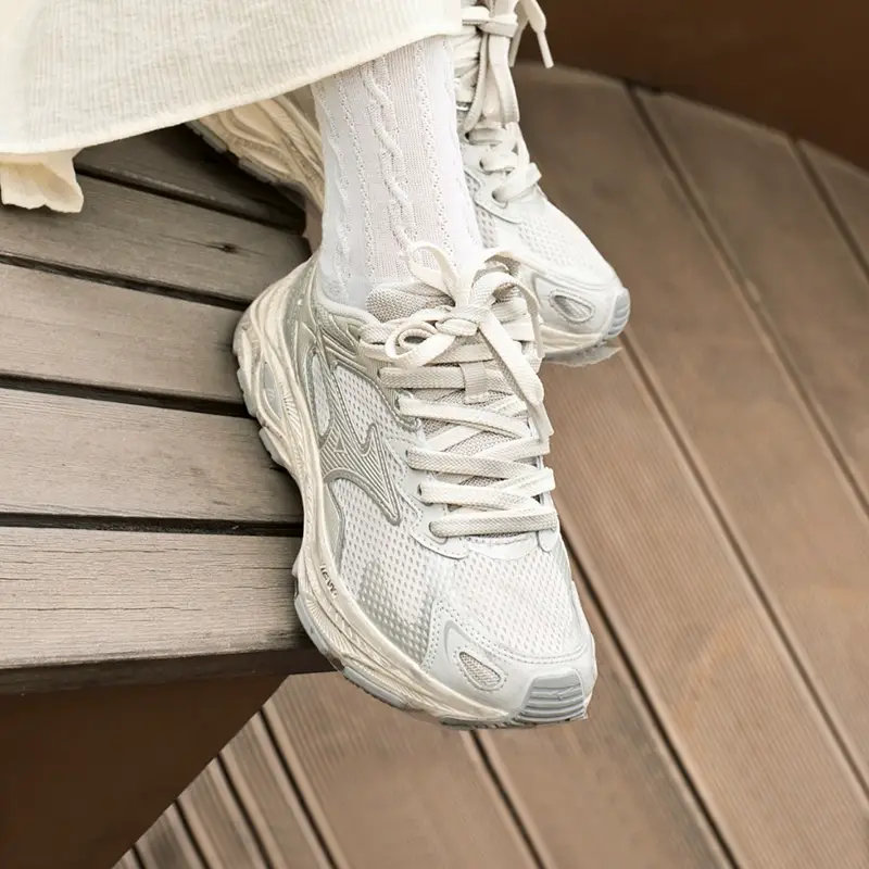 Mizuno Mizuno Running Shoes Men's Shoes Women's Shoes 2025 Summer New arrival Racer S Casual Shoes Breathable Sports Shoes