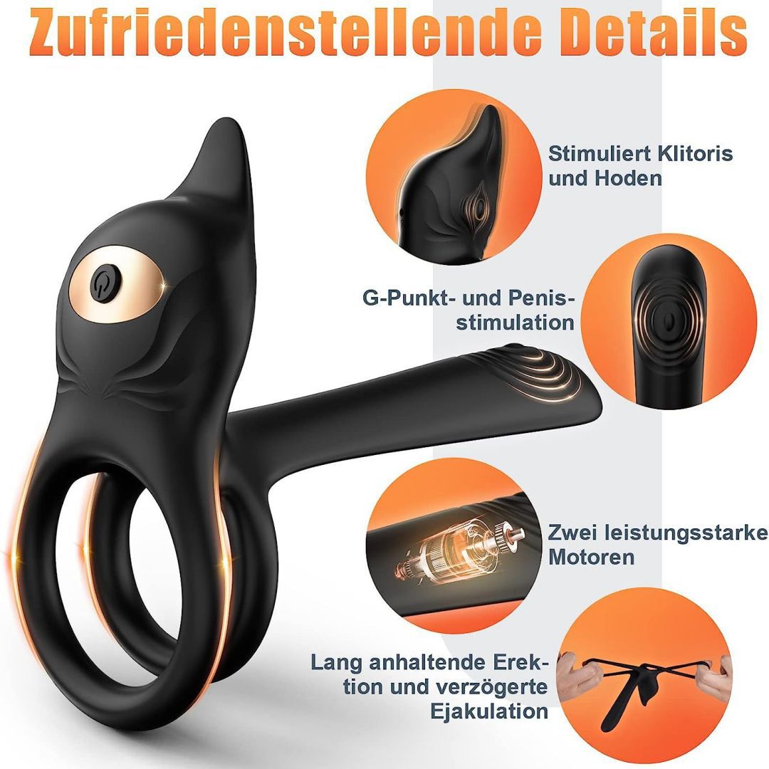 Yezakura Pikachu 2Nd Generation Wireless Remote Control Male Lock Ring Dual Vibration Trainer Couple Masturbation Sex Toy