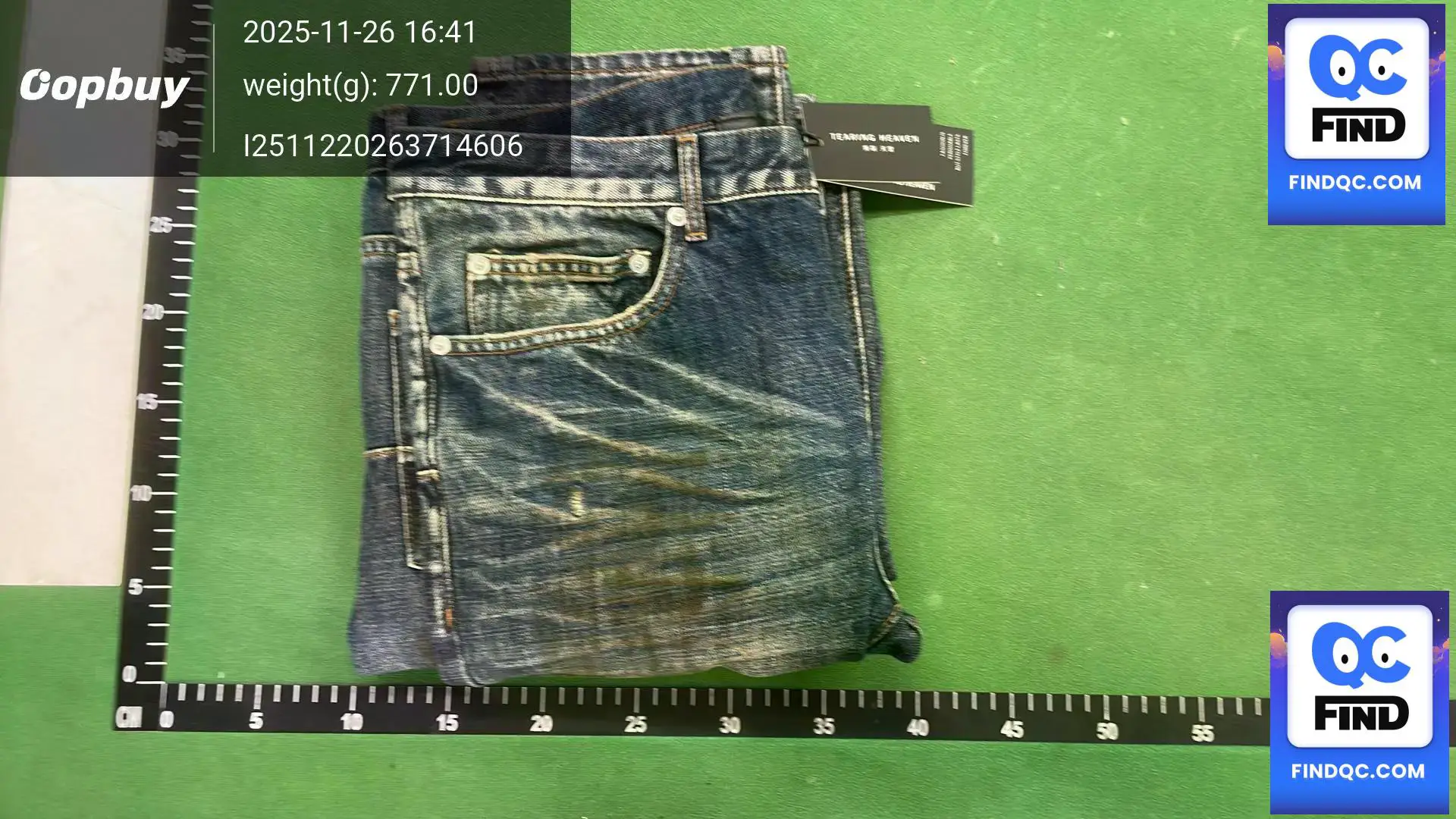 TEARING HEAVEN Jeans