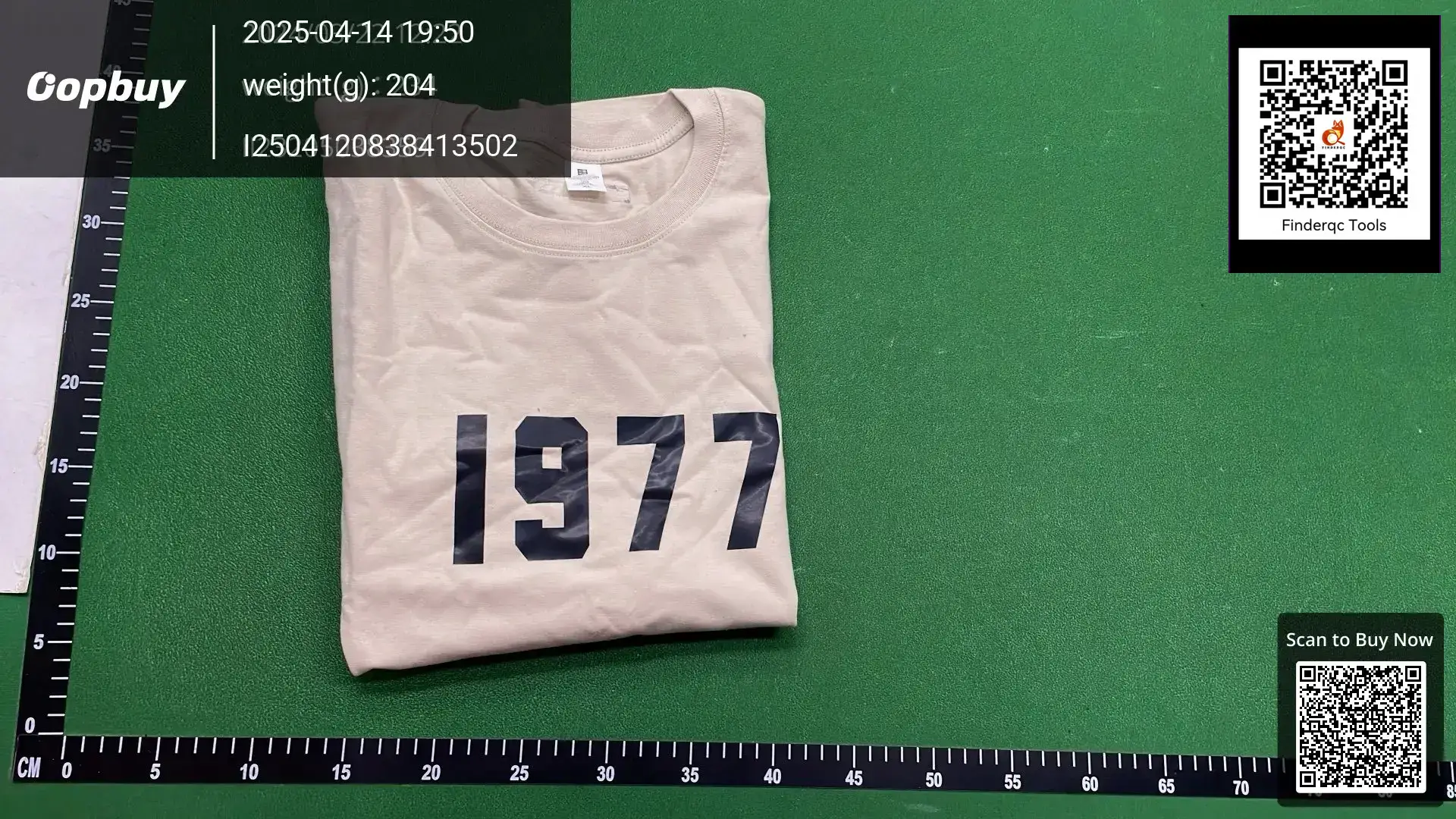1977 Short-sleeved Men's and Women's Couple's T-shirt Loose American Style High Street Fashionable FEAROFGOD ESSENTIALS