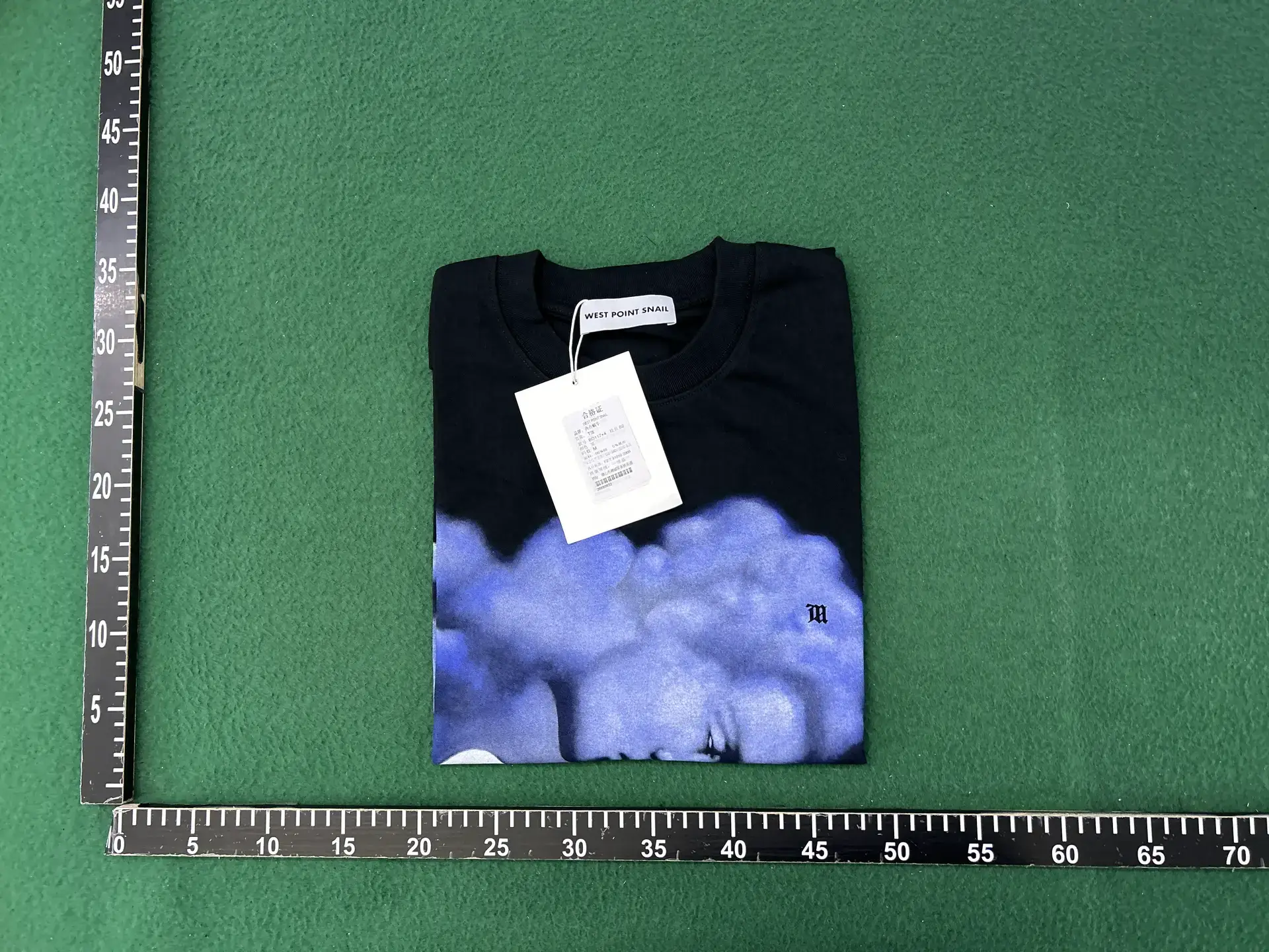 European and American trendy street fashion Hip Hop style abstract swan truffle short sleeved t-shirt for male students trendy brand