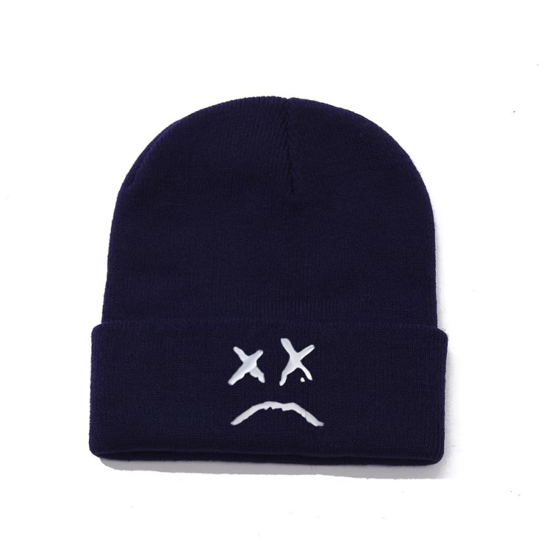 Europe and the United States Lil Peep peripheral hat wool knit hat cold warm hat wholesale