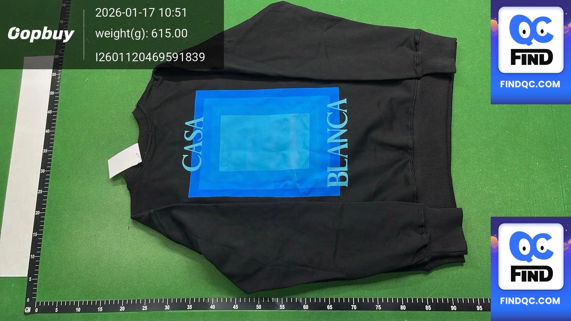 European Fashion Brand Casa 2024 Autumn and Winter New Sweatshirt Printed Men's and Women's Cotton Loose Sweatshirt QC