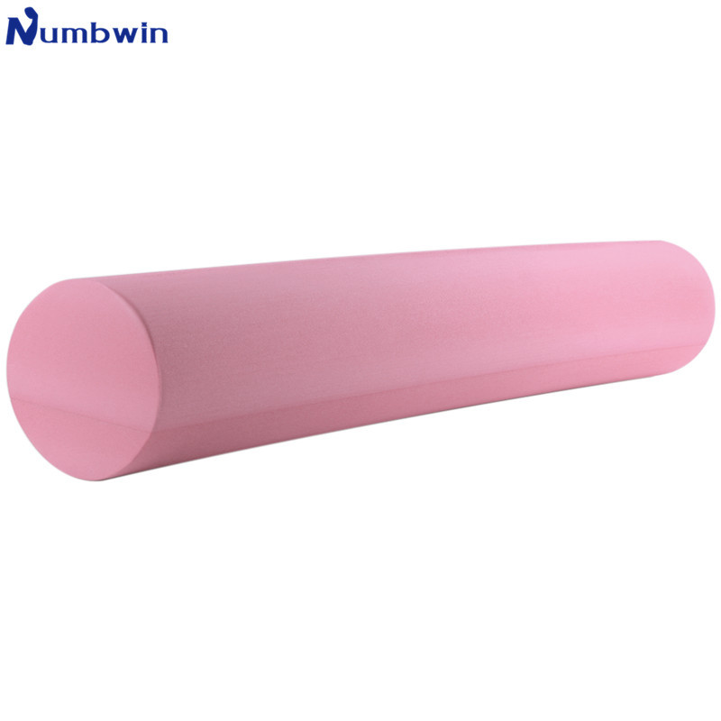Numbwin Foam Roller 90cm Eva Smooth Yoga Column Deep Massage Yoga Stick Swimming Balance Trainer
