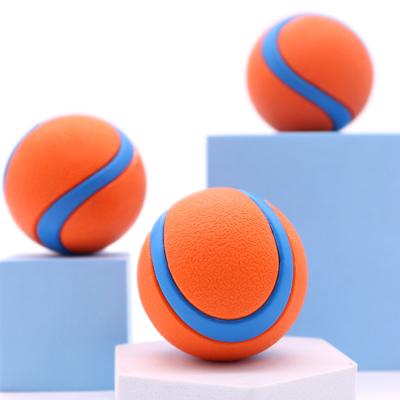 Amazon's Popular Pet Toy Ball, High Elasticity, Molar Outdoor Solid Ball, Dog Toy, Self-Entertainment and Boredom Relief Dog Ball