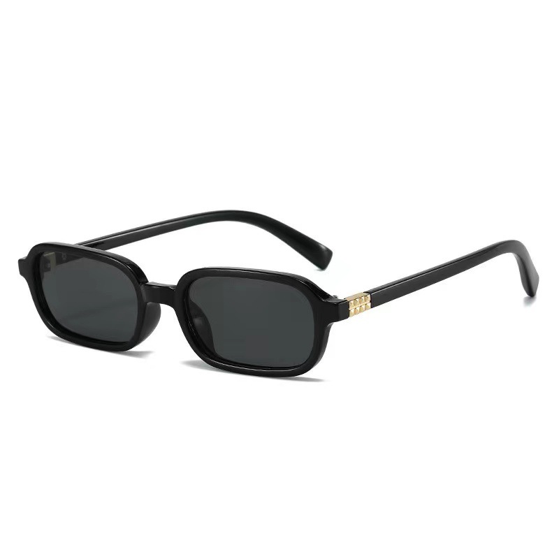 Big brand small square sunglasses men's and women's same decorative glasses uv400shade women sung