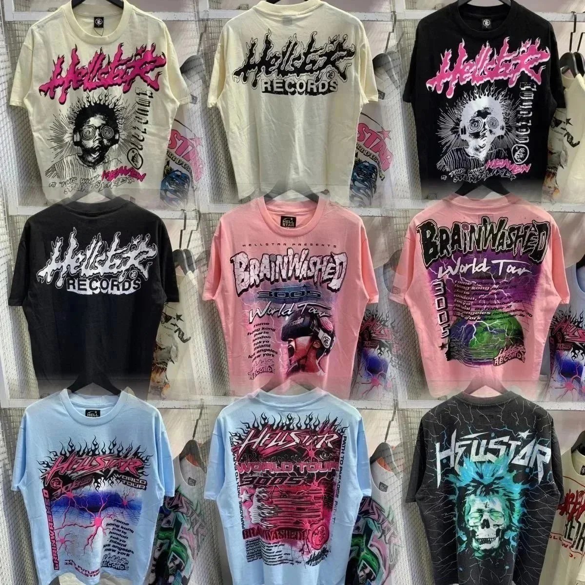 Hellstar Brainwashed World Tour 2005 T-Shirt